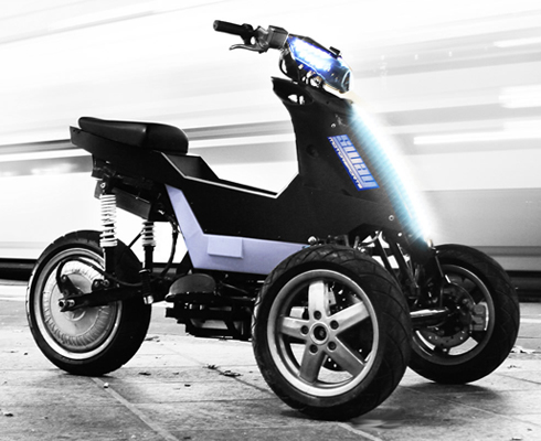 Sway Motors представила электро-трайк