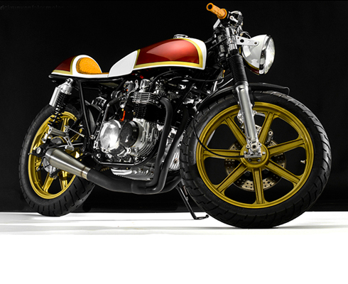 Honda «Люси» CB550K из Hot Sake Cycles