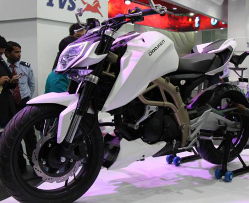 TVS представила нейкед с «генами» KTM и Kawasaki