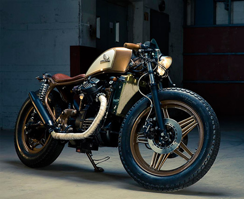 Honda CX500 из Kingston Customs