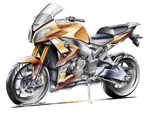 Баварцы работают над спорт-туристом на базе S1000RR?