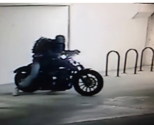 Продуманный угон Harley-Davidson со стоянки