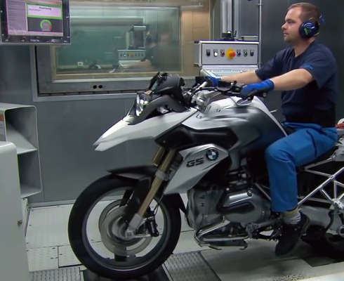 Полный цикл сборки мотоцикла BMW