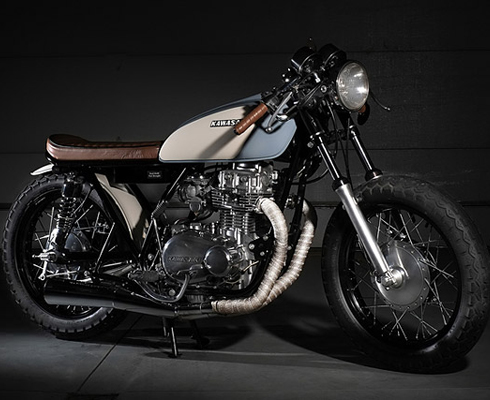 Кастом Kawasaki KZ400 «Эльза»