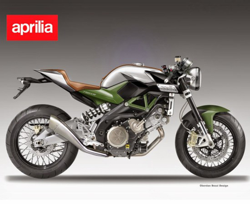 Кафе-рейсер Aprilia Обердана Бецци
