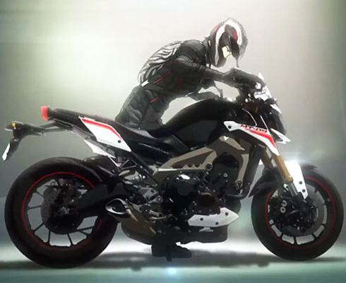 Yamaha рекламирует мотоциклы в аниме