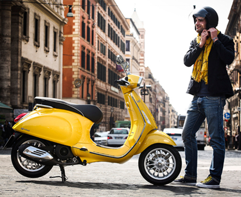 Vespa воскрешает старый спортивный скутер