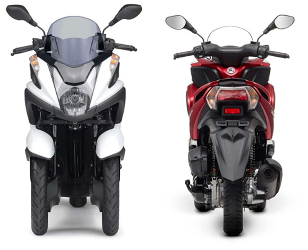 Yamaha официально представила Tricity