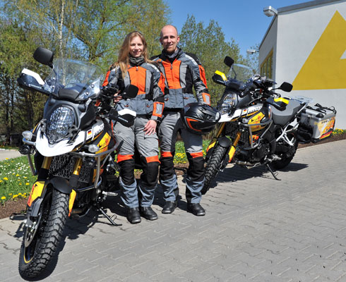 V-Strom 1000 испытают дальнобоем