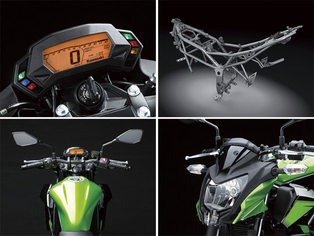 Kawasaki представила нейкед на базе Ninja 250