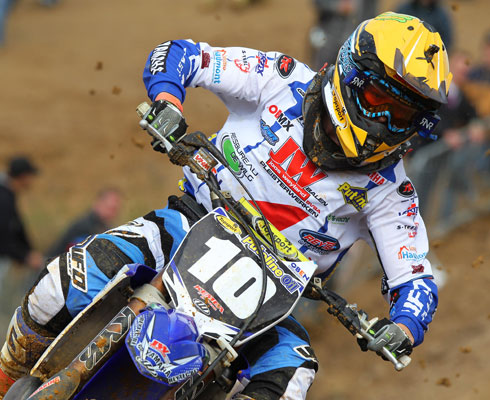 Круг в Нидерландах на Yamaha YZ125