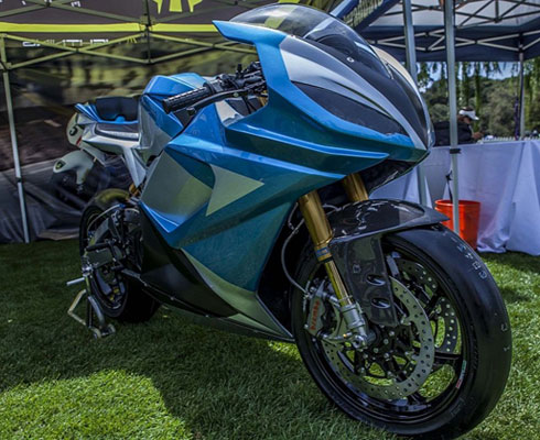 Электробайк Lightning LS-218 замечен в Калифорнии