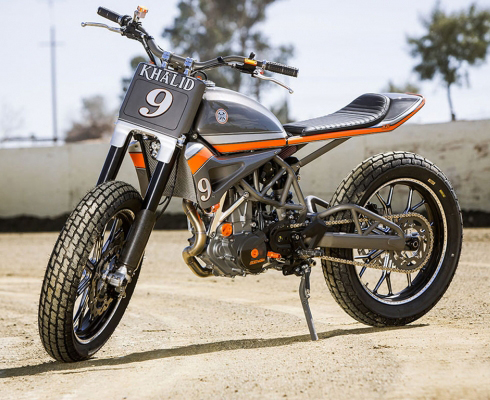 KTM-трекер Роланда Сендса