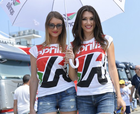 WSBK-2014: Девушки паддока Мизано