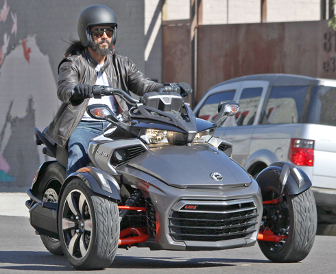 Can-Am Spyder F3 EFI пойман на тестах без камуфляжа