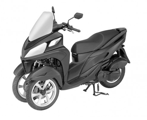 Yamaha обновила дизайн Tricity