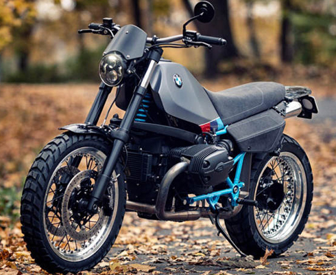 Ретро-футуристический скремблер BMW