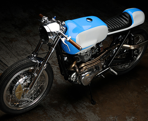 Кастом Kawasaki W650