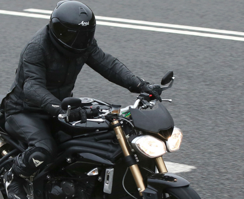 В Испании тестируют новый Speed Triple