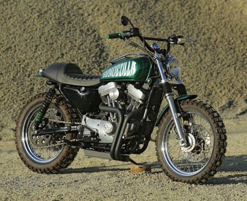 Скремблер H.-D. Sportster Blondezilla