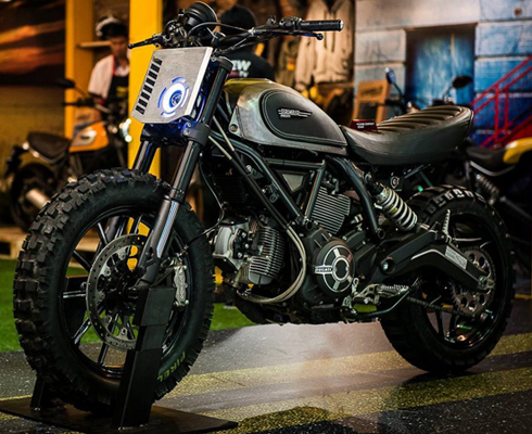Ducati Scrambler «Грязевой концепт»