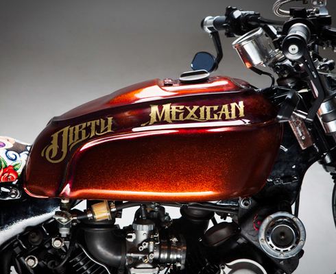 Yamaha XV750 «Грязный мексиканец»