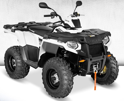Polaris привез в Россию квадроцикл с ПТС