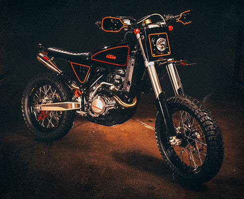 Скремблер KTM 500 EXC
