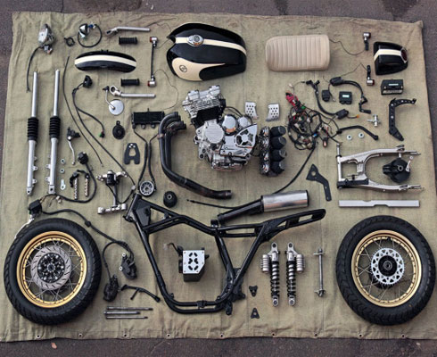 Yamaha XJ400 «Шар #8»