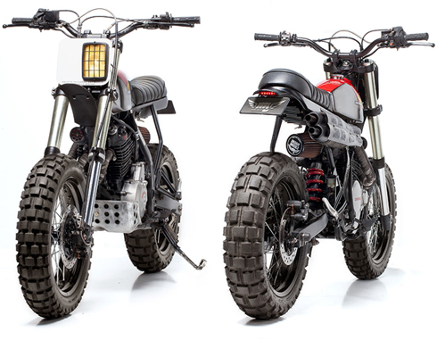 Скремблер Honda Dominator