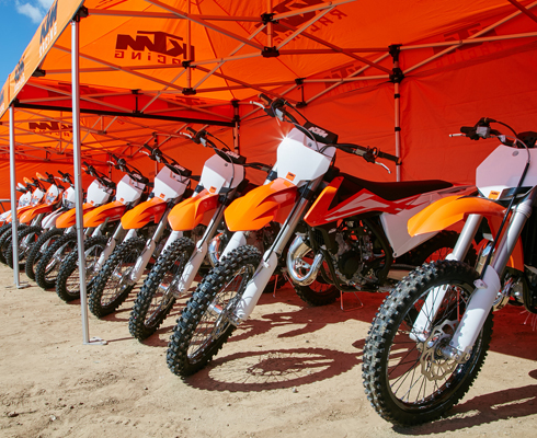Презентация офф-роуд линейки KTM 2016
