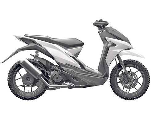 Внедорожный скутер Honda