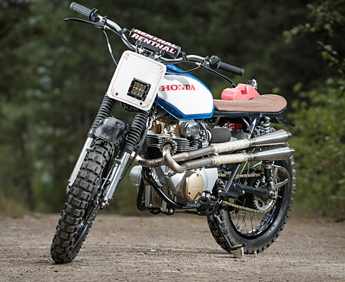 Скремблер Honda CL350