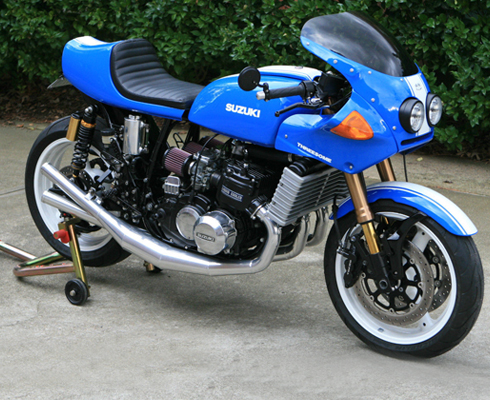 Кафе-рейсер Suzuki GT750 «Тройка»