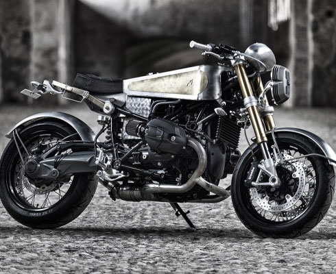 BMW R nineT в стиле стимпанк