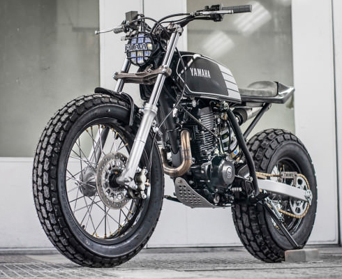 Yamaha TW200 «Жирный трекер»