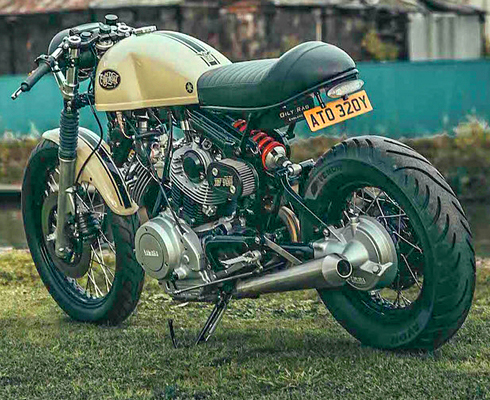 Кафе-рейсер Yamaha XV750