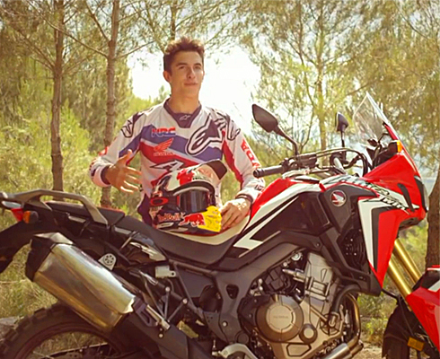 Отчет с теста CRF 1000L Africa Twin