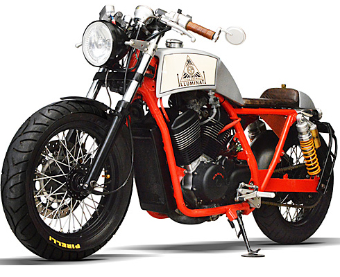 Honda VRX400 «Иллюминаты»