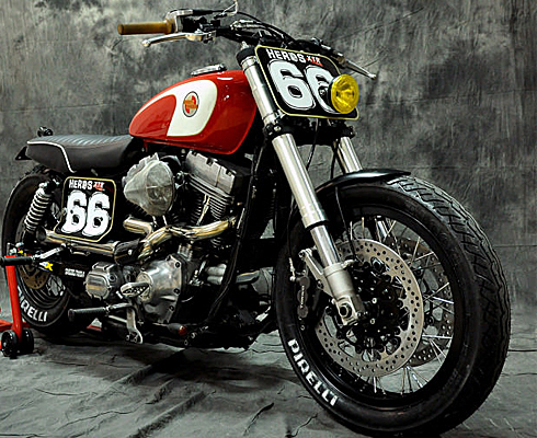 Кастом Harley-Davidson Dyna Super Glide