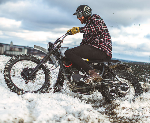 Скремблер Yamaha XT500