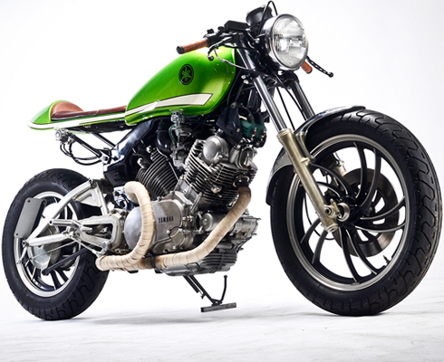 Кафе-рейсер Yamaha XV750 Virago