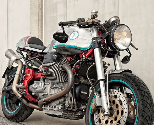 Кафе-рейсер Moto Guzzi V11