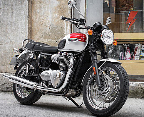 Слишком горячий Triumph Bonneville