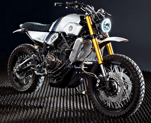 Yamaha XSR700 «Ярд-билд трекер»