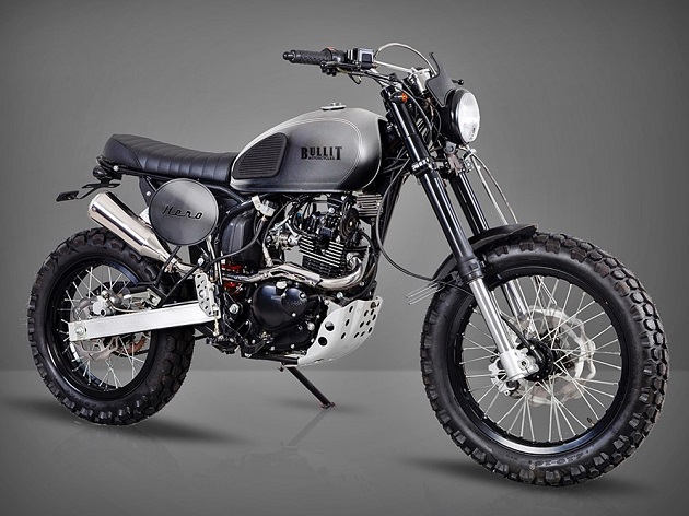 Бельгийский героизм: Bullit представила минискрэмблер Hero 125