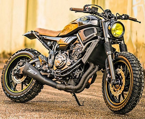 В грязь ее: Yamaha XSR700 напросилась в трекеры