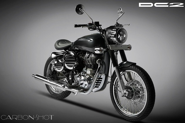 Закованный в карбон: Royal Enfield Bullet 350 не узнать!