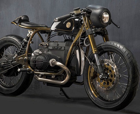 Золотой «скелет»: красота анорексии BMW R80ST