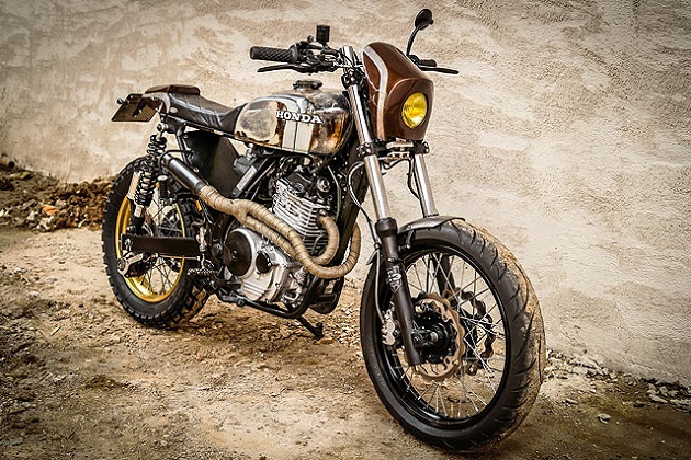 Ломать и строить: итальянский акцент Honda Dominator